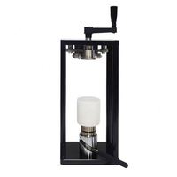 Machine de scellage rotative manuelle haute fréquence pour canettes de boissons et bouteilles en papier, idéale pour la maison et les salons de thé