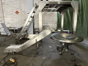 Table de travail motorisée rotative de 1,0 m, 1,2 m, 1,5 m pour l'accumulation et le ramassage des paquets, idéale pour la fin de ligne d'emballage - Product Image 6