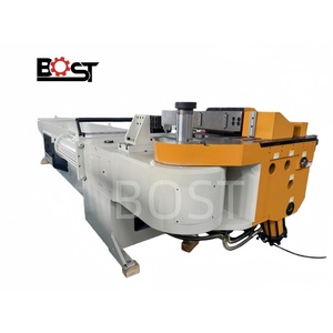 Dobladora de Tubos Semiautomática de Alta Resistencia BOST <span class=keywords><strong>130NC</strong></span> para Tubos Metálicos de 6 Pulgadas en la Fabricación de Sistemas de Escape Automotrices y Equipos de Fitness - Product Image 1