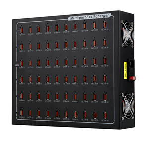 Station de charge USB multiport CE FCC Rohs <span class=keywords><strong>HUNDA</strong></span> 100 ports 450W Chargeur USB rapide de bureau pour hôtel école centres commerciaux - Product Image 1