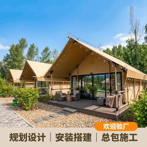 Carpas de Hotel de Lujo para Glamping, Tipo Safari, Impermeables, de la Marca Panda Oxford, para Campamentos, Resorts, Fiestas Familiares y Eventos - Product Image 2