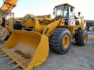 Cargadora de Ruedas Usada CAT966H 2024 de Alta Calidad, 6 Toneladas, con Motor y Bomba Originales para Construcción - Product Image 5