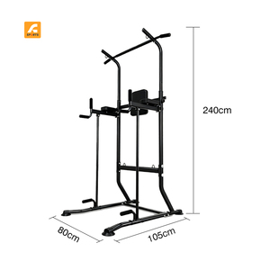 Peralatan Olahraga Rumahan Power Tower Pull-Up <span class=keywords><strong>Bar</strong></span> Station untuk Latihan Kekuatan <span class=keywords><strong>Dip</strong></span> Station untuk Binaraga - Product Image 2