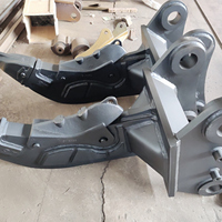Gaohong Déniveleur de glace robuste 90 tonnes pour excavatrice, à dent unique, en acier NM400, avec moteur, garantie 1 an, en promotion
