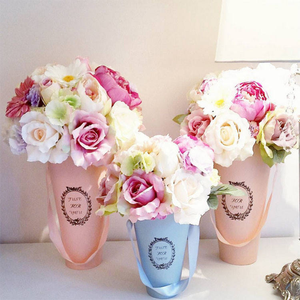 Nuova Scatola di Carta alla Moda, Piccola Scatola Rotonda in Cartone per Fiori, Confezione Regalo per Fiori Immortali - Product Image 6