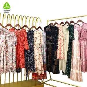 High quality Second Hand Silk Dress Supplier Used Clothing For Africa