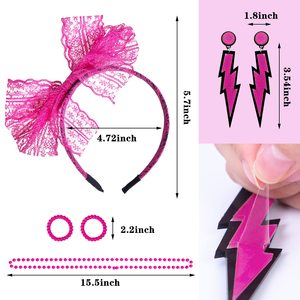 Neues Neon Damen Retro 80er Jahre Kostüm-<span class=keywords><strong>Tutu</strong></span> Ecoparty - Product Image 2