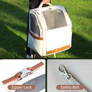 Pet Cat Carrier <b>Backpack</b> with Breathable Mesh for <b>Small</b> Large Cats Outdoor Travel Hiking Double Shoulder Cat Carriers <b>Backpack</b> - Product Image 5
