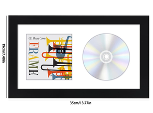 Cross-border <strong>CD</strong> Photo <strong>Frame</strong> for Living Room Music Collection, Vinyl Record <strong>Frame</strong>, Album Disc <strong>Frame</strong> - Product Image 6
