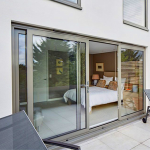 ประตูบานเลื่อนไวนิลแบบเรียบ UPVC สไตล์โมเดิร์น ผิวเคลือบสำเร็จรูป สำหรับใช้ภายในห้องน้ำ - Product Image 5