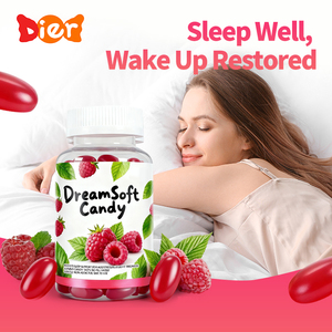 Gomitas <span class=keywords><strong>de</strong></span> <span class=keywords><strong>Melatonina</strong></span> con Vitaminas para Dormir, Suplemento Nutricional Halal, Marca Privada Personalizada al por Mayor, Fabricación OEM - Product Image 3