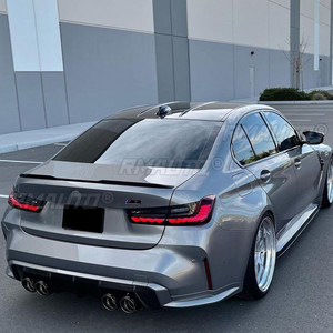 สปอยเลอร์หลังสำหรับ BMW ซีรีส์ 3 G20 320i 325i 330i M3 2019+ สีดำเงา สปอยเลอร์ฝากระโปรงท้ายรถยนต์  ลิ้นกันชนหลัง - Product Image 5