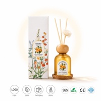 Diffuseur de parfum sans flamme pour une vie douillette et apaisante, arôme relaxant, huile essentielle naturelle, décoration d'intérieur, parfum d'ambiance