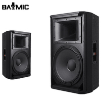 Amplificateur de puissance en usine, 15 pouces, 18 pouces, 1500W, son professionnel, haut-parleur actif, Dj actif, haut-parleurs de scène, système sonore