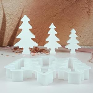 <span class=keywords><strong>Moule</strong></span> en silicone pour décoration d'arbre de Noël en ciment gypse M54024 - Product Image 1