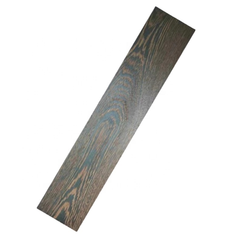 Revêtement UV de bois de rose de norme nationale fini bois dur africain de wengé et plancher en bois solide pour le ménage