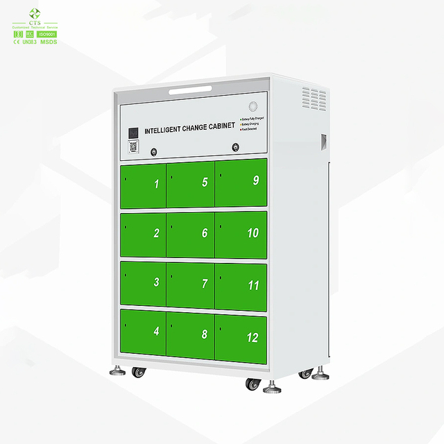 8 Slots 12 Slots Electric Motorcycle On-Board Charger Outdoor Fast Swapping Cabinet with Lithium Battery Swap Charging Stations