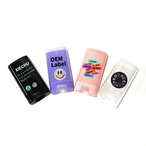 Etiqueta con logotipo personalizado Envase de plástico Envase cosmético Protección al aire libre <span class=keywords><strong>Desodorante</strong></span> de algodón Protector solar Stick para el cuidado de la piel - Product Image 1