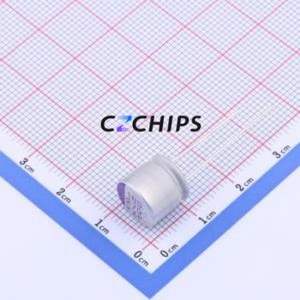 Condensador Electrolítico de Aluminio Híbrido Sólido-Líquido 35PZF270M10X9, Montaje Pasante, D10xL9mm 270uF 20% 35V 2A-100kHz - Product Image 1