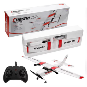 Nouveau design Fx801 <span class=keywords><strong>Avion</strong></span> Cessna 182 RC 2.4GHz 2 canaux EPP, planeur télécommandé - Product Image 5