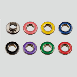 Bán Buôn Thân Thiện Với Môi Tùy Chỉnh Kích Thước Kim Loại Dây Giày Đầy Màu Sắc Vòng Giày Brass <span class=keywords><strong>Grommet</strong></span> Phụ Kiện May Mặc - Product Image 5