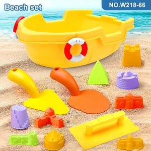 Ensemble de jeu de <span class=keywords><strong>sable</strong></span> de plage personnalisé pour enfants avec outils et jouets Ensemble de jouets de plage d'été amusant Jouets de <span class=keywords><strong>sable</strong></span> simulant la construction de maisons - Product Image 2