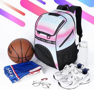 BSCI Factory Basketball Backpack Large Sports Bag, Gym Bag with <b>Ball</b> Compartment and Shoe Compartment to Store Sports Shoes - Product Image 1