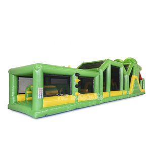 Carrera de obstáculos inflable divertida de alta calidad para adultos y niños Castillo inflable popular - Product Image 3