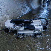 Robot de Inspección de Drenajes y Alcantarillado, Alcance de 300m, Robot Inspeccionador de Tuberías con Cable de 300m, Video en Vivo 4K, Software de Informes con IA, APP y SDK