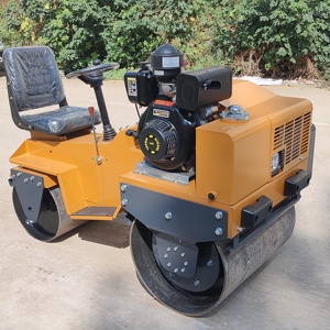 <span class=keywords><strong>Prix</strong></span> d'usine 850 kg 1 tonne 1,8 tonne Mini rouleau compresseur diesel essence Rouleau vibratoire de compactage CE EPA - Product Image 3