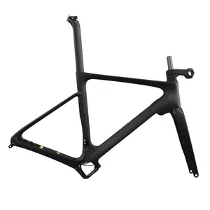 Factory directly sell super light toray high modulus durable carbon road E bike Monocoque frame matching with Fazua motors