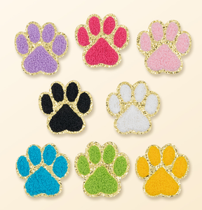 Patchs autocollants en forme <span class=keywords><strong>d</strong></span>'étoile à cinq branches, de fleur et <span class=keywords><strong>d</strong></span>'éclair, patchs brodés en chenille, patch brodé en forme de cœur arc-en-ciel - Product Image 3