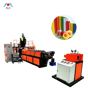 Epe Schuim Fruit Netto Machine Schuim Mesh Sheet Extrusie Lijn Voor Groenten En Fruit Machine