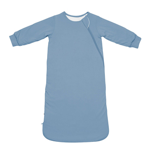 Sac de couchage bébé en bambou biologique à manches longues sac de couchage bébé 1.0 <span class=keywords><strong>tog</strong></span> personnalisé bébé poisson de couchage couleur unie vêtements nouveau-né - Product Image 4