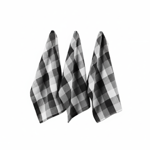 Collezione tricolore da cucina, Set di strofinacci, nero, 3 pezzi | Importazioni di Design - Product Image 1