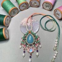 Benang Poliester Berlapis Lilin Nanmei Plus 80m/gulung M40 (0.45mm) Benang Kimia Berpilin untuk Layang-layang Tali Tahan Air NANMEI PULS 25g