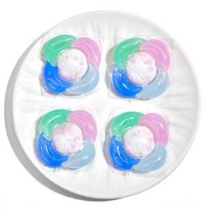 Tabletas de Detergente para Ropa de 5 Cámaras, Limpieza Profunda, Suavizante y Protector de Color - Product Image 6