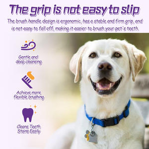 Etiqueta privada Yegbong Cepillo <span class=keywords><strong>de</strong></span> dientes suave para mascotas para perros y gatos Cepillo <span class=keywords><strong>de</strong></span> dientes <span class=keywords><strong>de</strong></span> <span class=keywords><strong>lengua</strong></span> <span class=keywords><strong>de</strong></span> silicona Juego <span class=keywords><strong>de</strong></span> cepillos <span class=keywords><strong>de</strong></span> dientes - Product Image 3