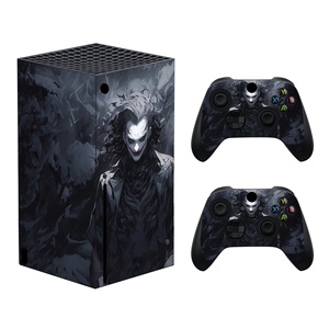 Pegatinas de vinilo envolventes extraíbles, cubierta de piel para <span class=keywords><strong>Microsoft</strong></span> <span class=keywords><strong>Xbox</strong></span> <span class=keywords><strong>Series</strong></span> <span class=keywords><strong>X</strong></span>, pegatinas de controlador para pieles de consola personalizadas - Product Image 4