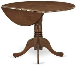 <span class=keywords><strong>Dublin</strong></span> hiện đại rắn gỗ phòng ăn bảng 42x42 inch óc chó với giọt bệ cơ sở cho phòng khách hoặc khách sạn sử dụng - Product Image 4