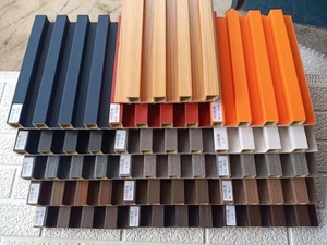 Pannelli Decorativi in WPC PVC, Alternative al Legno, <span class=keywords><strong>Rivestimento</strong></span> Murale <span class=keywords><strong>Interno</strong></span>, Pannelli in Plastica Effetto Legno - Product Image 1