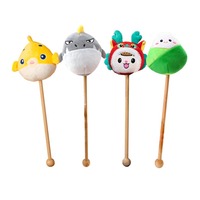 Gros animal en peluche petit marteau de massage jouets nouveau design dessin animé peluche marteau poupée de massage
