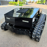 Nouvelle conception Robot intelligent automatique sans fil à cylindre unique 4 temps autopropulsé Tondeuse à gazon tout-terrain Vente directe usine