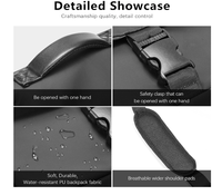 Sac à bandoulière pour DJI Lito X1/NEO 2/ Mini 5 Pro/4/3 Pro/Mini 4k Fly More Combo, Sac de transport pour DJI NEO/Flip Case