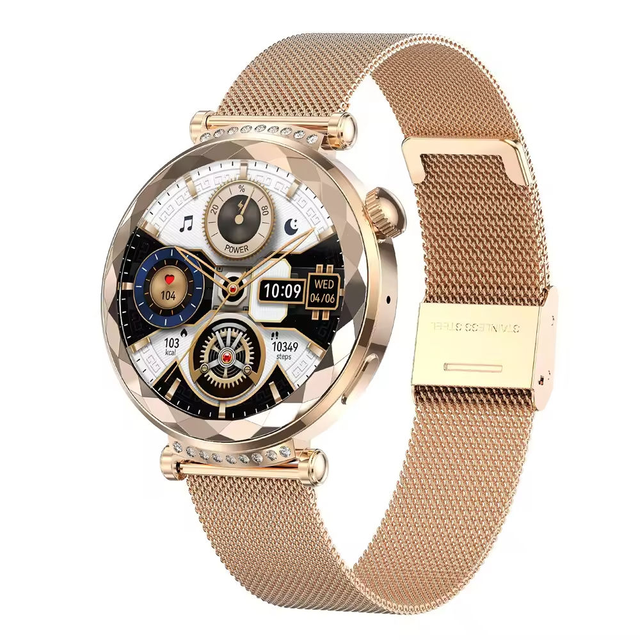 Women Health Smart Watch HK88 1.19Inch Amoled BT Call Heart Rate Blood Oxygen Waterproof Luxury Fashion Smart Watch