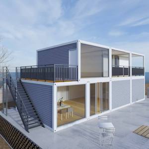 Casa contenitore modulare di lusso 3 camere da letto casa contenitore <span class=keywords><strong>negozio</strong></span> 20ft acciaio zincato 40ft casa telaio contenitore staccabile - Product Image 4