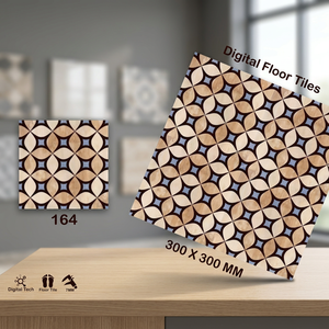 Azulejos de Cerámica para Piso Vistaar, Estilo Rústico, 30x30cm, Acabado Brillante, Antideslizantes, con Apariencia de Madera, para Diseño de Interiores - Product Image 5