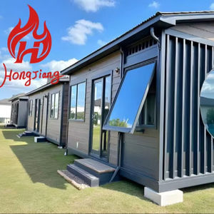 快速安装20英尺40英尺防水钢制便携式可拆卸集装箱屋，适用于街头咖啡店 - Product Image 1