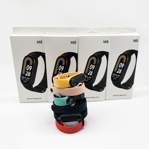 2024 nueva fábrica barata <span class=keywords><strong>M8</strong></span> banda inteligente M6 muñeca M7 reloj inteligente deporte Fitness Tracker pulsera Smartband Monitor de sueño - Product Image 2