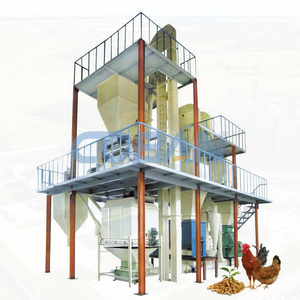 Équipement de production à performance stable, usine complète d'alimentation pour volailles de 50t/jour pour les fermes avicoles - Product Image 5